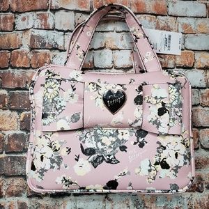 Betsey Johnson Cosmetic Travel Weekender Bag
